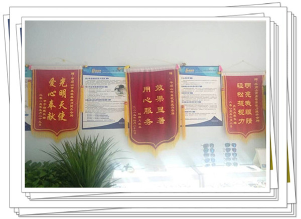 易視界里家長贈送的錦旗