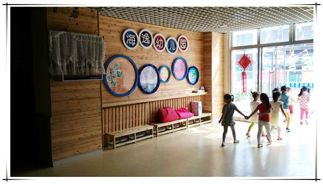 易視界青島店走進海逸幼兒園普查視力