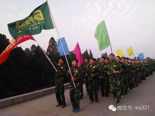 易視界“蝶變2015，野外拓展訓練”完美收工