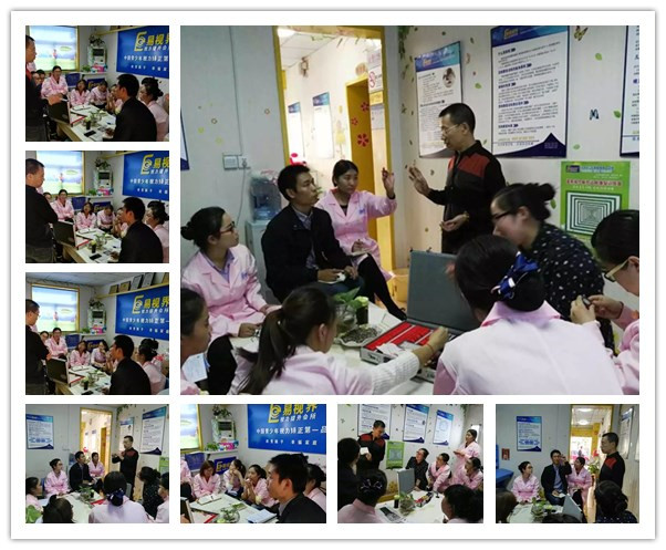 易視界總部眼視光技術(shù)服務(wù)分公司-高級(jí)技光師錢老師到店指導(dǎo)