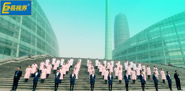 易視界技術(shù)支持團隊合影