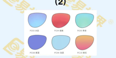 不同顏色太陽(yáng)鏡,功能不一樣