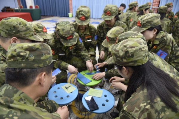 易視界精英們拓展訓(xùn)練進行中