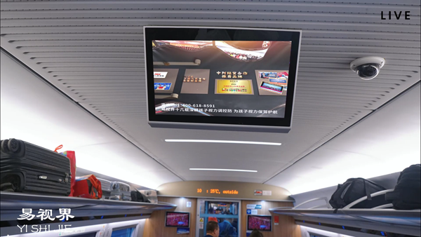 熱烈祝賀易視界開啟高鐵全域護(hù)眼傳播新紀(jì)元